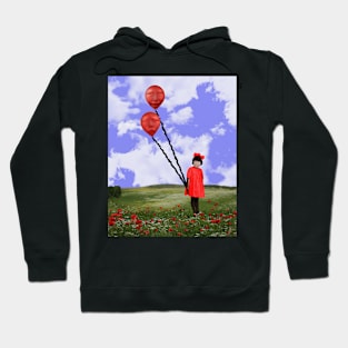 Red Balloon Float Hoodie